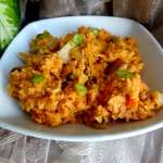 Riz au poisson et lait de coco