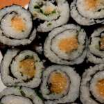 Sushis makis au saumon