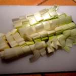 Velouté de potiron et châtaignes au chavignol 3