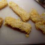Coconut crusted fish 6