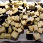 Vambatu ha issan (Sri Lanka) – Curry de crevettes aux aubergines 4