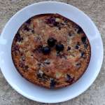 Fondant aux amandes et aux myrtilles 0