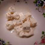 Salade de pois gourmands, chataigne et feta 5