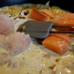 Curry thaï aux deux poissons 10
