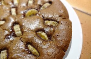 Fondant chocolat bananes