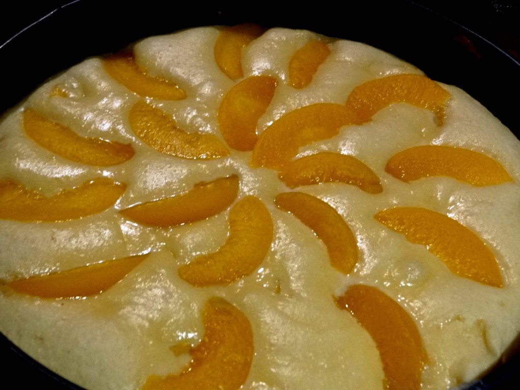 Gateau Au Mascarpone Peches Et Amandes