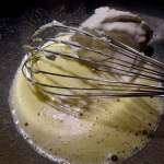 Gâteau au marcarpone pêches et amandes 2