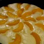 Gâteau au marcarpone pêches et amandes 8