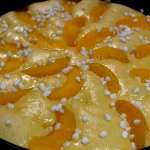 Gâteau au marcarpone pêches et amandes 9