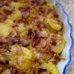 Pommes de terre au miel et au gingembre
