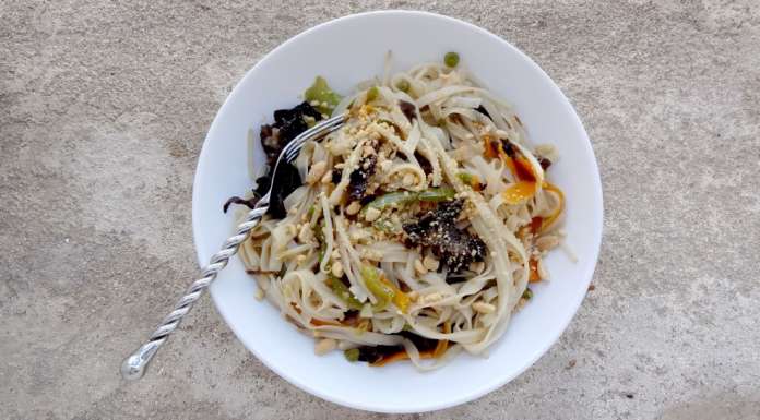 Wok végétarien façon Pad Thaï 0
