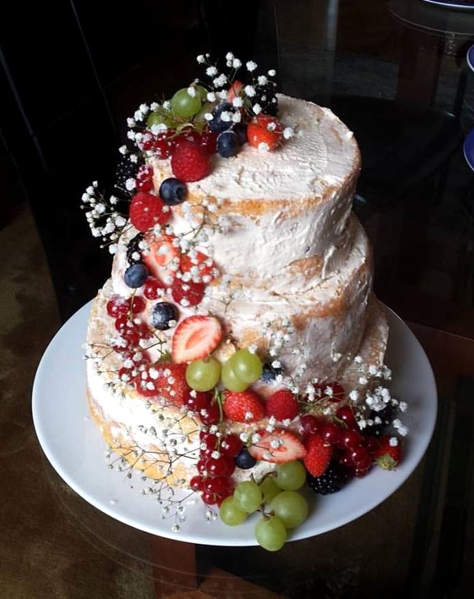 Gâteau De Mariage Naked Cake