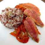 Rougets aux poivrons et au miel 0
