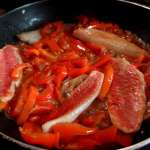 Rougets aux poivrons et au miel 6