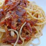 Spaghetti à la sardine 0