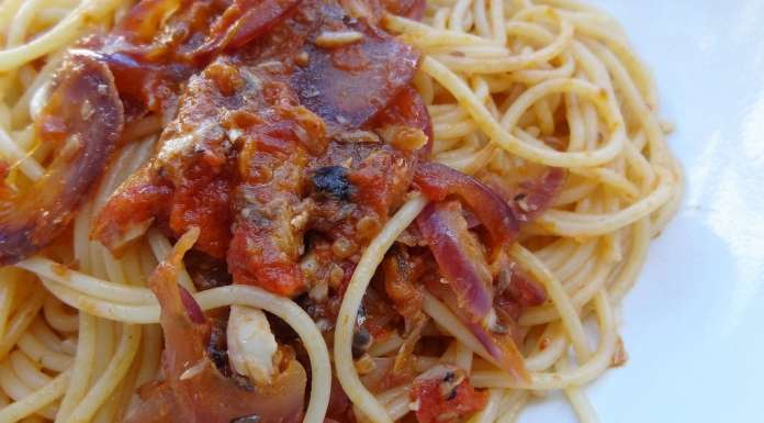 Spaghetti à la sardine 0