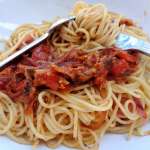 Spaghetti à la sardine