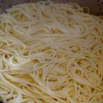 Spaghetti à la sardine 9
