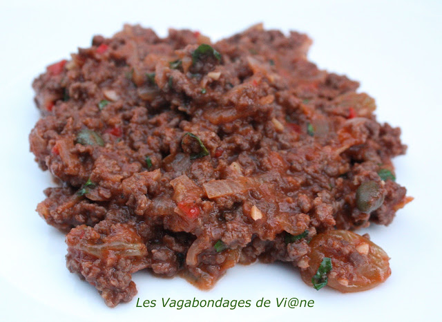 picadillo du Nicaragua