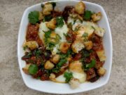 Aubergines aux oeufs