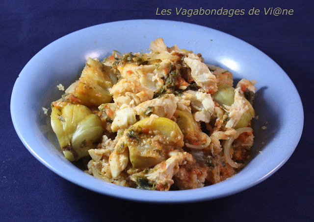 Soupe de dorade et manioc 