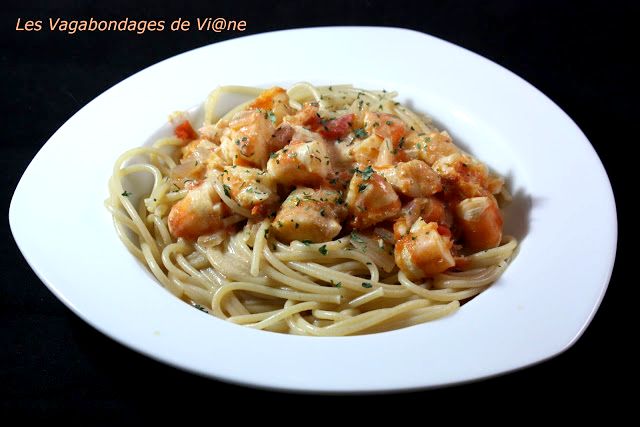 Pâtes à la langouste