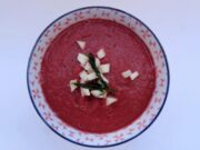 Velouté de betteraves aux pommes
