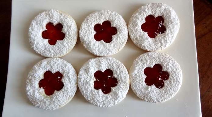 biscuits sans gluten ni lactose à la confiture