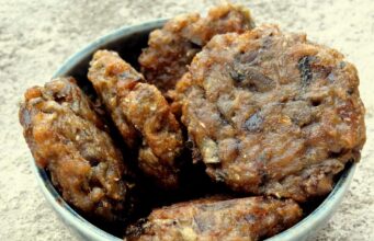 Beignets d’aubergines vegan – Baklazhannyye olad’i (Russie)