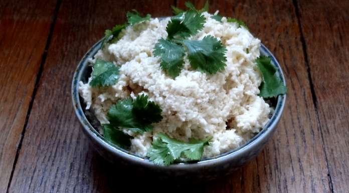 salade d'oeufs de chou-fleur