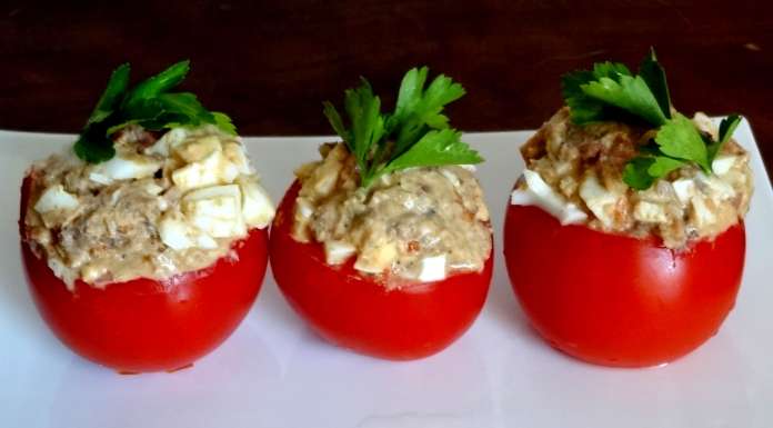 tomates farcies aux sardines