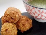 Falafels aux olives sauce menthe