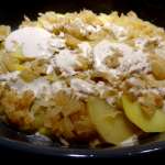 Gratin de patate douce et pommes de terre aux champignons des bois 12