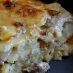 Gratin de patate douce et pommes de terre aux champignons des bois 14