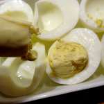 Oeufs farcis gratinés 7
