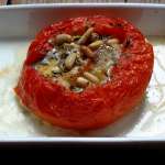 Tomates gratinées au chèvre 0