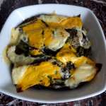 Aubergines au bleu
