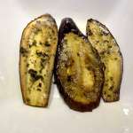 Aubergines au bleu 4