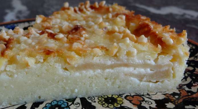clafoutis aux pommes et amandes