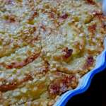 Clafoutis aux pommes et amandes