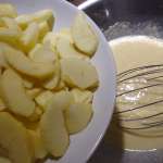 Clafoutis aux pommes et amandes 7