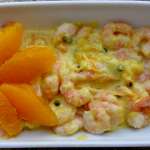 Crevettes à l&rsquo;orange et poivre vert 0