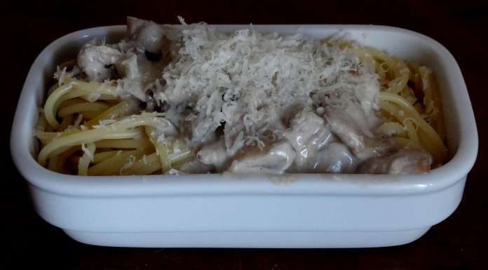 Pâtes aux champignons et moutarde limousine