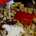 Pâtes aux champignons et moutarde limousine 5