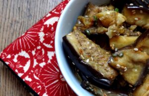 Aubergines à la coréenne – Gaji namoul (Corée du sud)