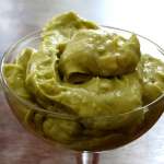 Crème sucrée d&rsquo;avocats aux amandes