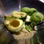 Crème sucrée d&rsquo;avocats aux amandes 2
