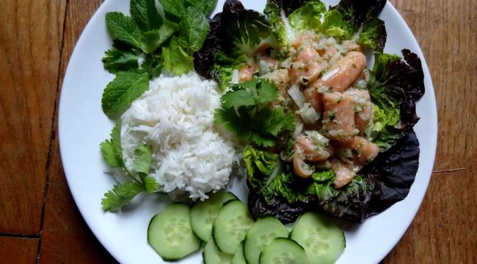 Salade de saumon