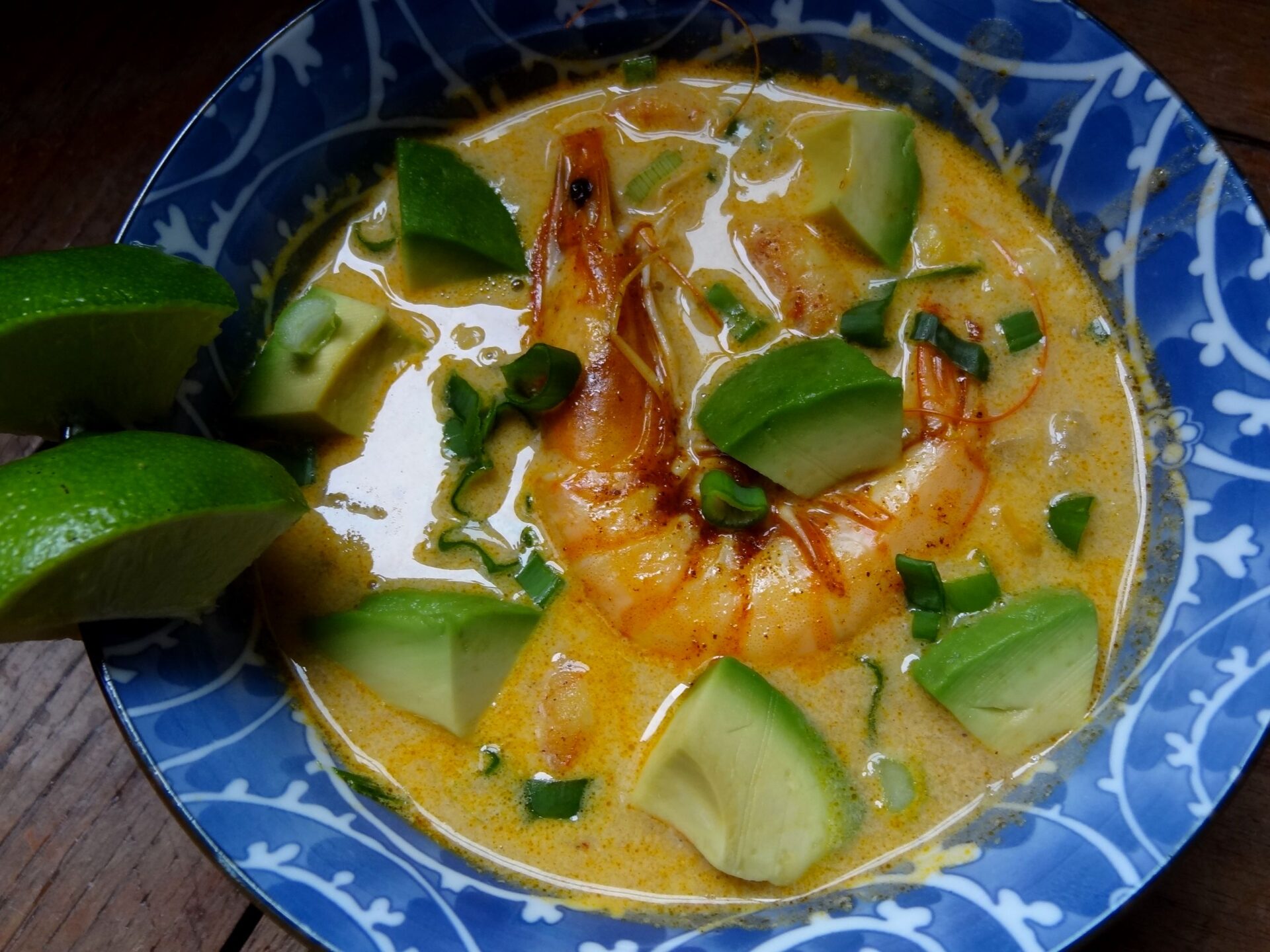recettes équatoriennes soupe de maïs aux crevettes