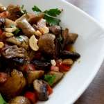 Champignons rôtis à l&rsquo;ail